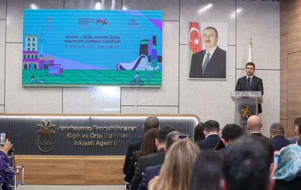 WUF13 çərçivəsində sahibkarlar üçün məlumatlandırma sessiyası təşkil olunub