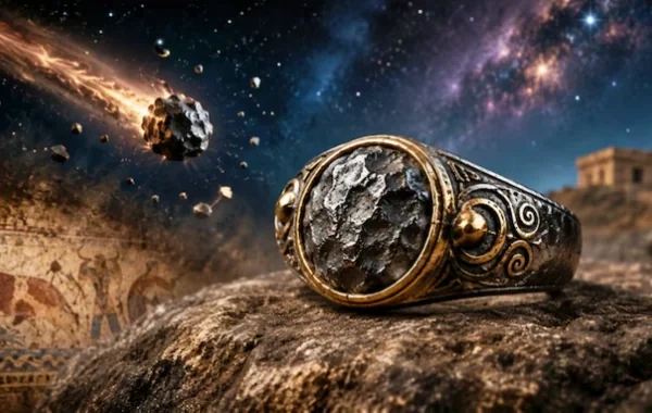 Yeni araşdırma: Tunc dövrü elitası meteoritdən hazırlanmış üzüklər taxıb - FOTO