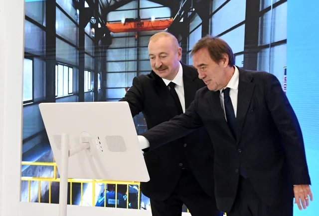 "Minkənd" KSES-in açılışı olub, "Tekstil Klasteri" layihəsi üzrə müəssisənin təməli qoyulub - FOTO