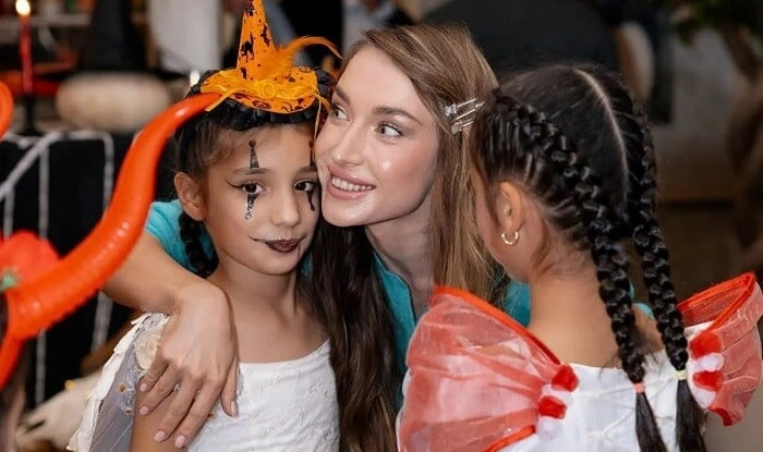 Alyona Əliyeva "Halloven" şənliyində - Foto