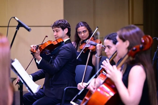 Xankəndi Mədəniyyət Mərkəzində ilk dəfə Milli Qurtuluş Gününə həsr olunan təntənəli konsert keçirilib - FOTO