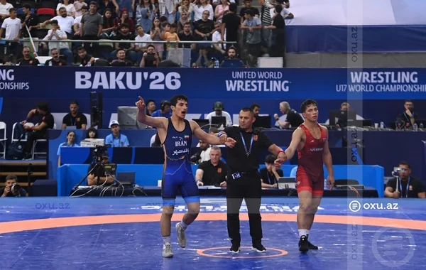 İsfahan Həsənov dünya çempionatında gümüş medal qazanıb - FOTO