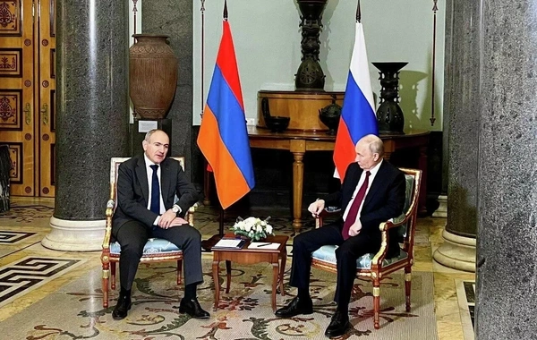 Paşinyanın Putinlə görüşündə TRIPP layihəsi müzakirə olundu