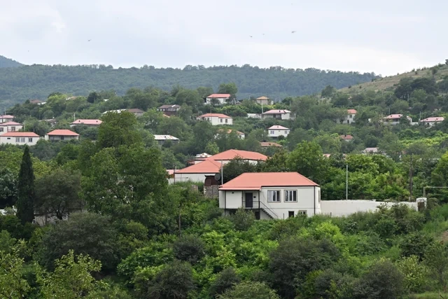 İlham Əliyev Xocavənd rayonunun Quzeyxırman kəndində olub - FOTO