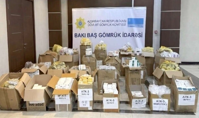 Anbardan 251 adda qanunsuz dərman aşkarlandı - Foto