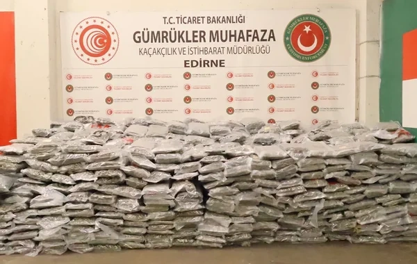 Türkiyədə böyük antinarkotik əməliyyatı: Gömrük sərhədində külli miqdarda marixuana ələ keçirildi
