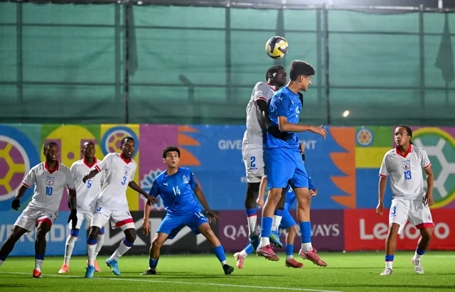 Rövşən Nəcəf və Canni İnfantino U-15 dünya çempionatının oyunlarını izləyiblər - Foto