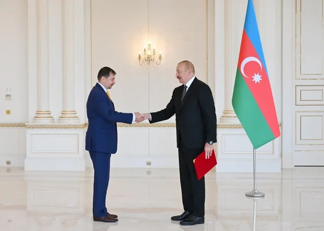 İlham Əliyev BMT-nin Azərbaycanda yeni təyin olunmuş rezident əlaqələndiricisini qəbul edib