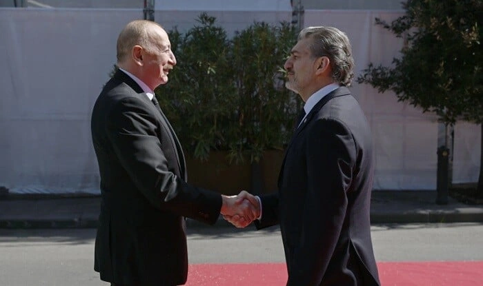 İlham Əliyev Kavelaşvilini təbrik etdi