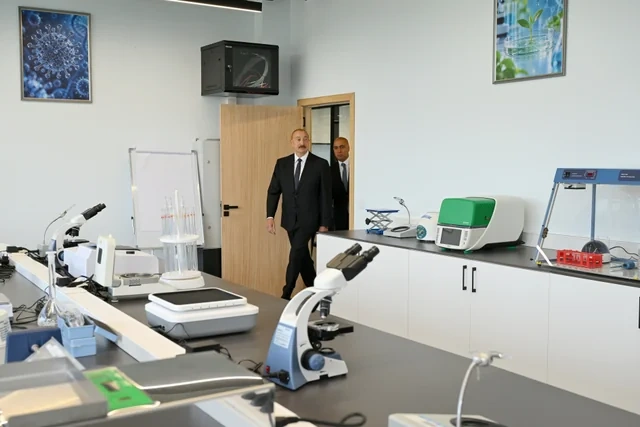 Prezident İlham Əliyev "SABAH.city" innovasiya şəhərciyinin birinci mərhələsinin açılışında iştirak edib