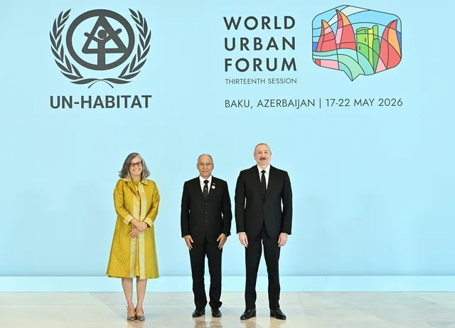 Bakıda Ümumdünya Şəhərsalma Forumunun 13-cü Sessiyasının açılış mərasimi keçirilir - FOTO - CANLI