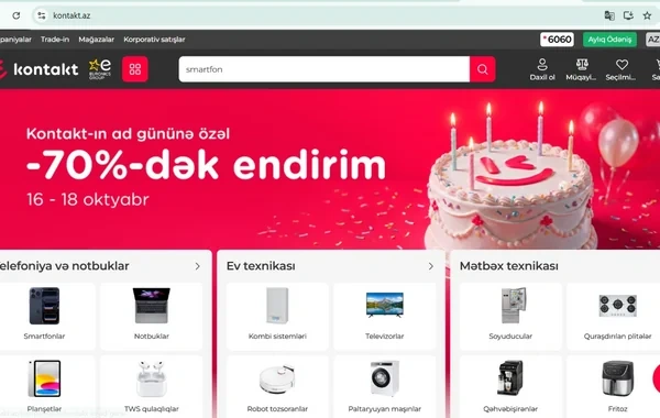 "Kontakt"dan ad günü sürprizi: Kontakt.az-da yenilik var