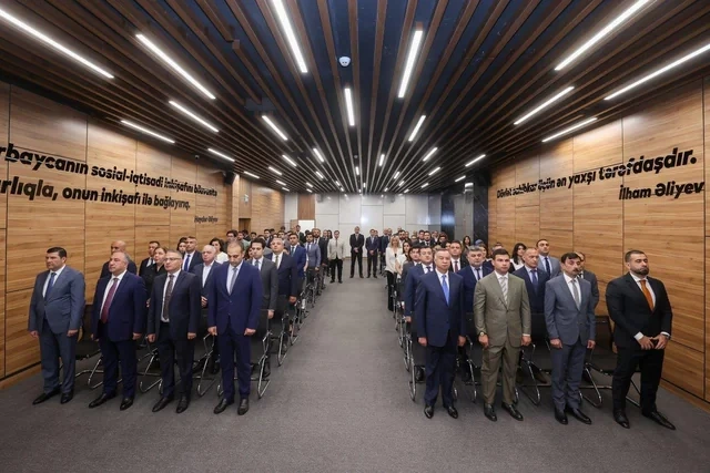 Milli Qurtuluş Günü ilə bağlı KOBİA-da tədbir keçirilib - FOTO
