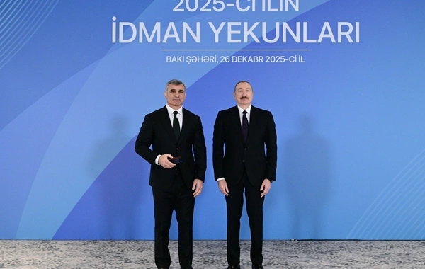 Prezidentin dünya çempionu ilə səmimi dialoqu: "Sən hələ yarışırsan?"