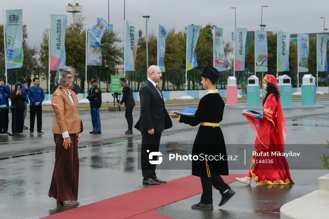Ümumdünya Şəhərsalma Forumunun bayraqqaldırma mərasimi keçirilib - FOTO - VİDEO