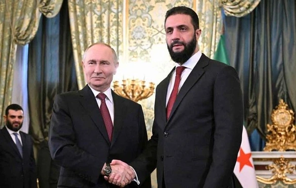 Peskov: "Putin və əş-Şaraa Rusiyanın Suriyadakı hərbi mövcudluğunu müzakirə edəcəklər"