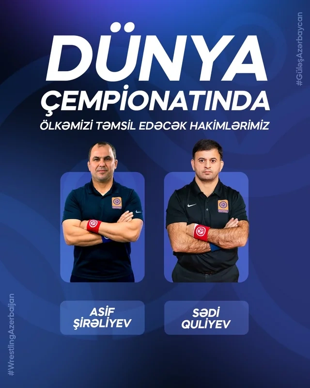 Azərbaycanın iki hakimi dünya çempionatına dəvət aldı - FOTO