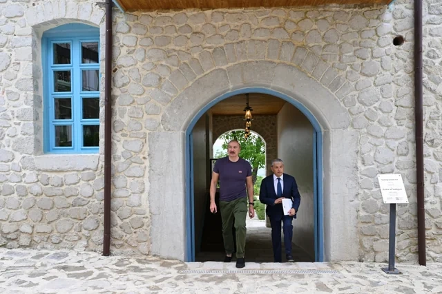Şuşada "Sadıqcanın evi"nin bərpadan sonra açılışı olub - FOTO