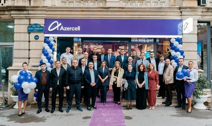 Azercell ilk yeni nəsil diler mağazasını istifadəyə verir