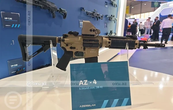 "Azərsilah"ın istehsal etdiyi üç yeni avtomat "ADEX 2026" sərgisində nümayiş olunur - Foto