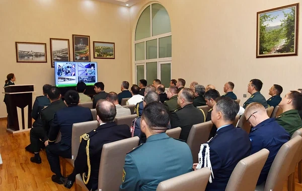 Hərbi attaşelər Dövlət Sərhəd Xidmətində olublar - FOTO