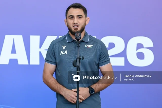 Namiq Abdullayev: "Bu gün güləşçilərimiz üçün böyük şans yaranıb" - FOTO