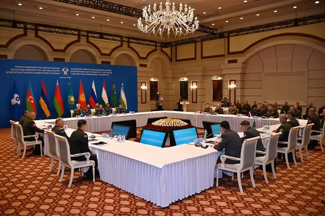 Kərim Vəliyev Astanada Qərargah Rəisləri Komitəsinin iclasında iştirak edib - FOTO