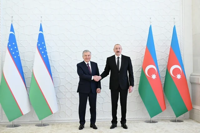 Prezident İlham Əliyev Özbəkistanın Milli İnformasiya Agentliyinə müsahibə verib - FOTO