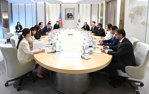 SOCAR Çin İxrac-İdxal Bankı ilə emal sənayesində əməkdaşlığı müzakirə edib - FOTO