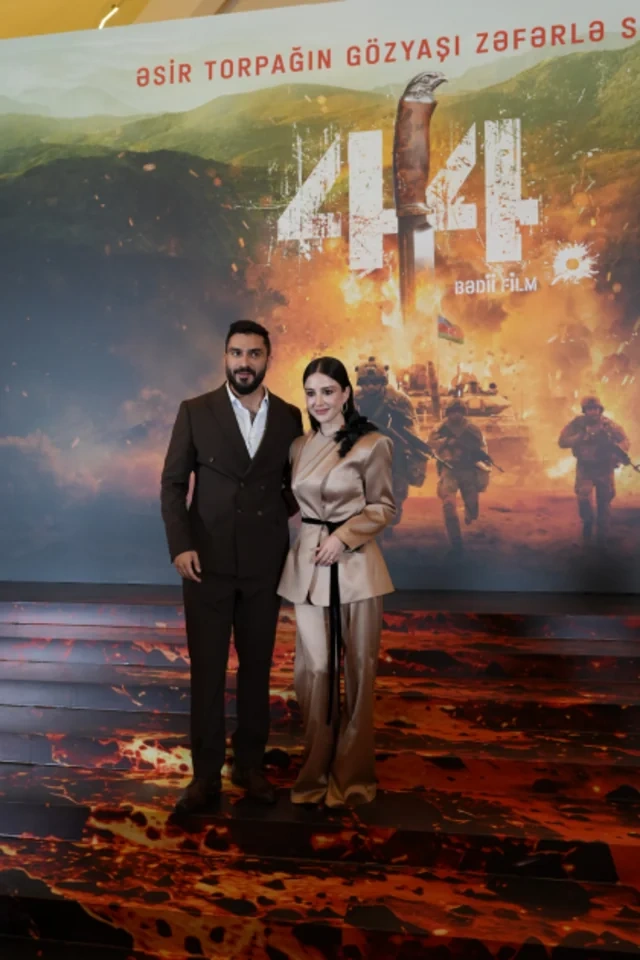 "44" bədii filminin premyerası baş tutub: Arzu Əliyeva və Alyona Əliyeva təqdimatda iştirak ediblər - Foto
