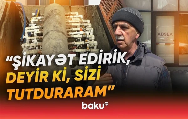 Su idarəsi sakinlərin suyunu başqalarına satır? - VİDEO