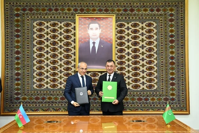 Azərbaycan və Türkmənistan arasında iqtisadi-ticarət əməkdaşlığı möhkəmləndirilir - FOTO