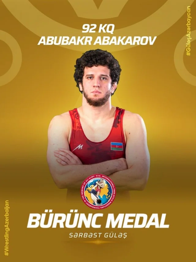 Azərbaycanın iki güləşçisi Rusiyada keçirilən turnirdə medallar qazanıb - FOTO
