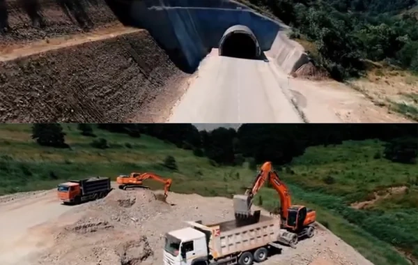Kəlbəcərlə Laçın arasında MƏSAFƏ QISALIR: Yeni yoldan GÖRÜNTÜLƏR