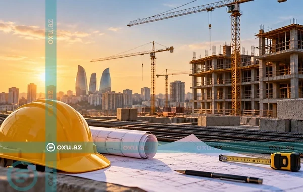 Tikinti sektorunda diqqətçəkən rəqəmlər: Ən çox hansı işlər görülüb? - Foto