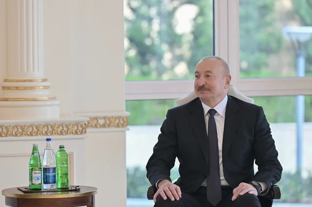 Azərbaycan Prezidenti Gürcüstanın ölkəmizə yeni təyin olunmuş səfirini qəbul edib - Foto