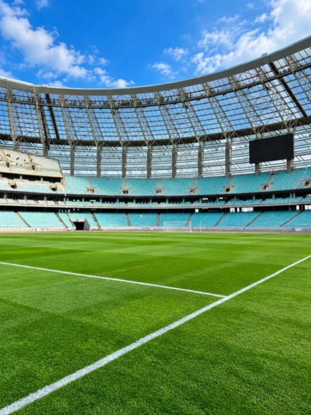 Bakı Olimpiya Stadionu "Sabah"ın tarixi oyunu üçün hazırdır - Foto
