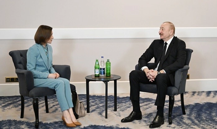 Prezident Maya Sandu ilə görüşdü