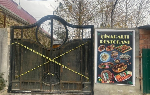 Ağsuda "Çinaraltı" restoranında nöqsanlar aşkarlanıb