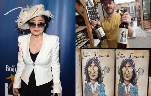 Yoko Ono Fransada "John Lemon" pivəsinin satışının dayandırılmasını tələb edib