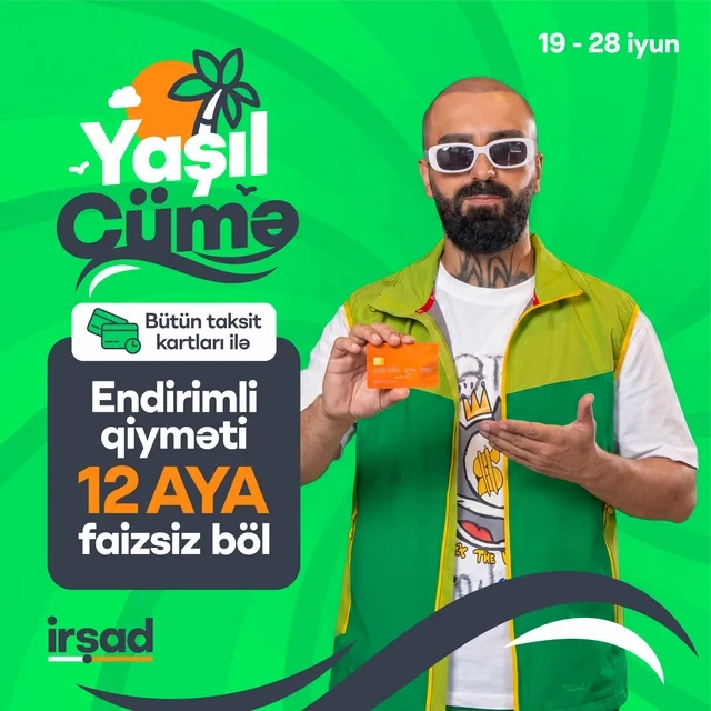 "İrşad"da yay mövsümünə özəl böyük "Yaşıl Cümə" kampaniyası start götürdü