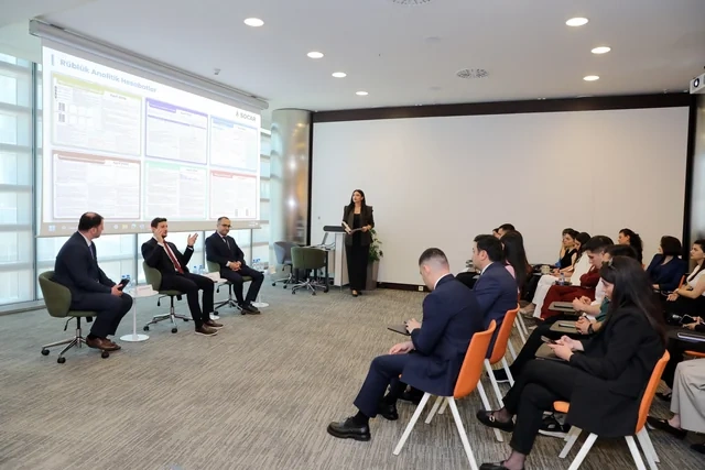 SOCAR-da gənc jurnalistlər üçün növbəti məlumatlandırma sessiyası təşkil olunub - FOTO - VİDEO