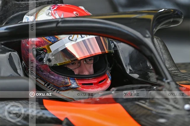 "Formula-2": Zəncirvari qəzadan sonra mübarizə bərpa olundu - FOTO