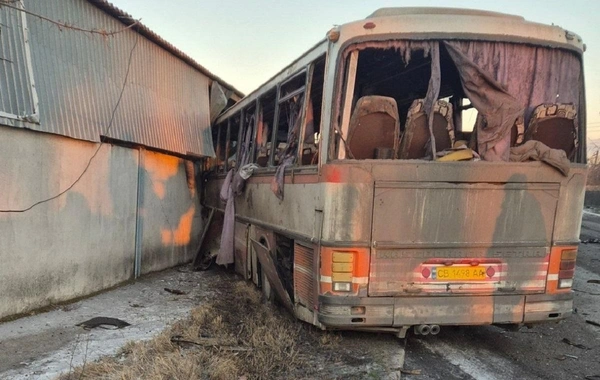 Rusiya Ukraynada mədən işçilərini daşıyan avtobusa zərbə endirib: 15 nəfər həlak olub