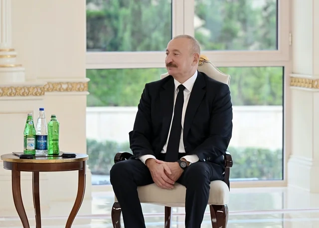 İlham Əliyev Avstriyanın Azərbaycana yeni təyin olunmuş səfirini qəbul edib - Foto