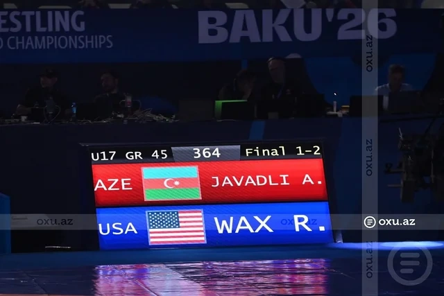 Azərbaycan güləşçiləri dünya çempionatında üç medal qazandılar - FOTO