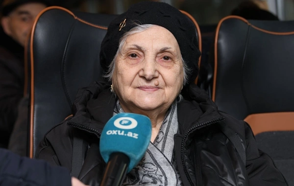 Yurduna dönən 82 yaşlı Ağdam sakini: "Çox sevinirəm, bu günü yaşamaq xəyal kimi gəlir"