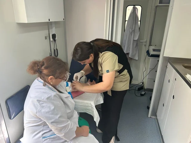 "Böyük Qayıdış" çərçivəsində Səhiyyə Nazirliyinin mobil klinikası Şuşada - FOTO