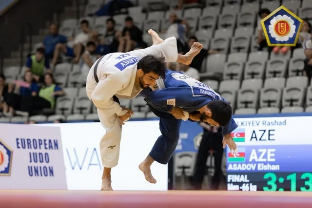 Azərbaycan cüdoçuları Avropa açıq turnirinin ilk günündə üç medal qazanıblar