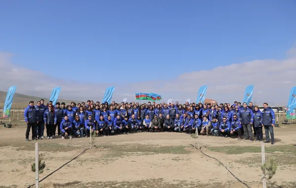 WUF13 çərçivəsində ağacəkmə aksiyası keçirilib - FOTO